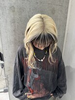 モニカ 栄店(MONIQA)&nbsp;ブロンド　デザインカラー