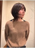 暗髪レイヤーミディアム！担当川合