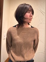 フランジェッタヘアー(Frangetta hair)&nbsp;暗髪レイヤーミディアム！担当川合