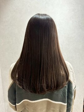 ビス ヘア アンド ビューティー 西新井店(Vis Hair＆Beauty) 大人可愛い小顔こなれカールチョコレートカラーブリーチなし