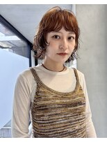 フィルムス 表参道(FILMS)&nbsp;ラテグレージュ顔周りレイヤーボブ韓国巻き結べるレイヤーカット