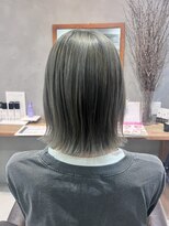 アルモ ヘア フア 東静岡(ALMO hair HUA) 【ALMO】切りっぱなしボブ