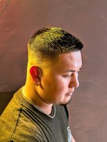 フォーコーナーズカットショップスリーセント 栄(FourCornersCutShop 3/cent)&nbsp;【坊主フェード】