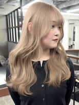 ニコトウキョウ 新宿(nico TOKYO)&nbsp;ダブルカラーミルクティーピンクホワイトパープルハイトーン韓国