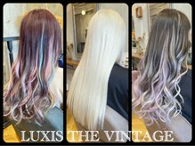 ラグシス ザ ヴィンテージ(LUXIS THE VINTAGE)の雰囲気(ハイトーンエクステも豊富☆自分だけの組み合わせに◎)
