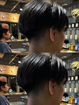 メンズココ メンズパーマ 韓国ヘア 日本橋店(MENS COCO)&nbsp;お客様スタイル　テーパーフェード