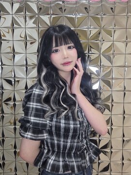 ラブスタシー 名古屋栄(Lovestasy) 黒髪×シルバーハイライト