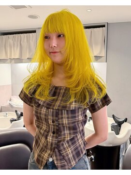 ニコフクオカヘアーメイク(NIKO Fukuoka Hair Make) ハッシュレイヤー/レモンカラー/イエローカラー