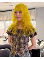 ニコフクオカヘアーメイク(NIKO Fukuoka Hair Make) ハッシュレイヤー/レモンカラー/イエローカラー