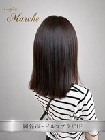 美容室 マルシェ 【岡谷市イルフプラザ1F/美容室マルシェ】_艶ボブ