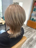 サロンド ベレーザ トータ(salao de beleza tota)&nbsp;milk tea beige　ブリーチカラー