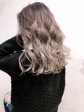 ヘアースタジオゼン アドバンス(hair studio Zen advance) 外国人風ハイライトMIXデザイン