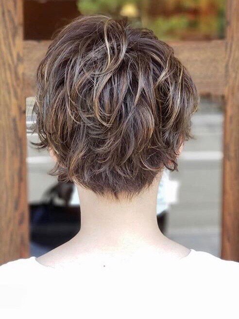 無造作立体ショート♪：L027666901｜ニコ(25-niko-)のヘアスタイル