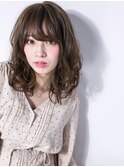 ココアベージュ大人ガーリーアンニュイカールv上尾20代30代40代