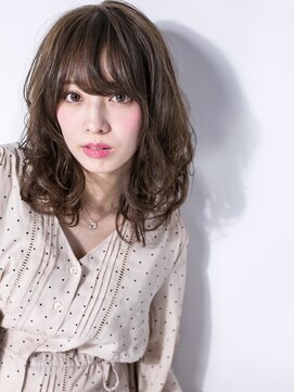 カバーヘア ブリス 上尾西口店(COVER HAIR bliss) ココアベージュ大人ガーリーアンニュイカールv上尾20代30代40代