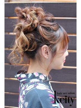 ケイティ(Keity) ざっくりお団子スタイル【TEL予約でお得】¥2300→¥2100