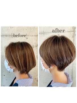ジーナハーバー(JEANA HARBOR) ショート、ボブ☆お悩み解決カット☆