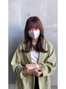 シェノン 武庫之荘(CHAINON) 髪質改善/グレージュカラー/黒髪/ココアベージュ/ボブウルフ