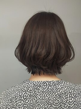 バッカ(BACCA) #ワンカールシースルーボブ　サンドベージュ#