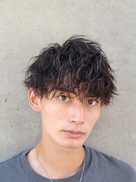 フィフス 原宿(fifth) ソフトツイストスパイラルパーマ刈り上げマッシュツーブロック