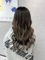 レヴェリーヘア 倉敷店(Reverie hair) #エクステ#プルエクステ#ハイライト#アッシュベージュ