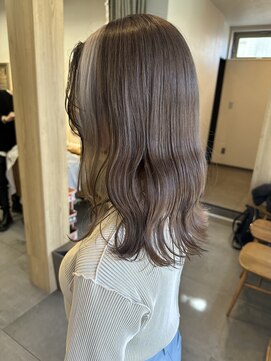 サンド 表参道(sand) グレージュブリーチダブルカラー表参道