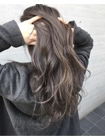 イース バイ アンブルリュクス 北千住(Ease by amble luxe)&nbsp;前髪/ラベンダーカラー