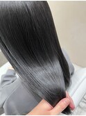 グレージュ×ブリーチなし
