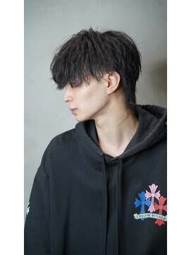スキル(SKILL) 【SKILL】ツーブロック刈り上げショートメンズパーマハイライト