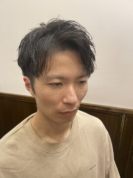 ヒロギンザバーバーショップ 新宿店(HIRO GINZA BARBER SHOP) ツイストスパイラルパーマ(理容室/メンズ/barber shop新宿店)