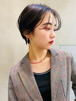 銀座 cheri 透明感black×トレンドカット