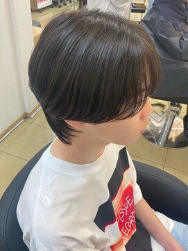 オーリーヘアー(Olliy hair) シースルーウルフ/メンズウルフ/メンズミディアム/30代40代50代