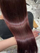 ゼスト フィーノ(ZEST fino)&nbsp;【吉田 佑衣】ツヤツヤ透明感レッドカラー