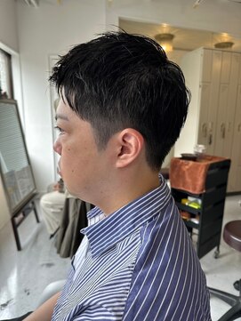 ソイクフ 四条大宮店(SOY-KUFU) 20代30代40代◎ ダークアッシュ刈り上げショートヘア