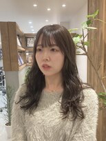 シアン 矢場町店(CYAN.)&nbsp;ウェーブパーマ×透明感グレージュカラー