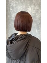 ヘアアンドメイク ムーア(Muuua) レッドカラー