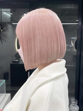 ソル バロール 表参道(SOL .valor) 切りっぱなしボブタッセルボブ顔周りレイヤーボブ外ハネボブ韓国