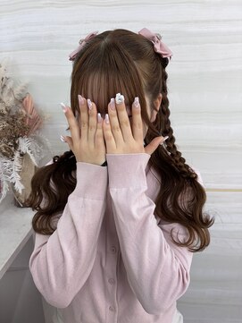 エス(Ess) 美髪/ワイドバング/ホワイトブロンド[髪質改善/ヘアセット/大宮]