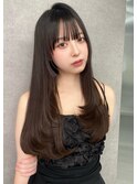 レイヤーカット/中顔面短縮レイヤー