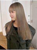 美髪韓国ヘア顔周りレイヤーロング_ba542751