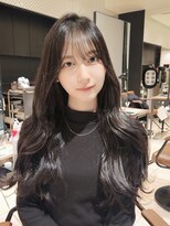 【Nanako。】華奢みえ顔周り韓国レイヤースタイル