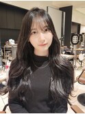 【Nanako。】華奢みえ顔周り韓国レイヤースタイル