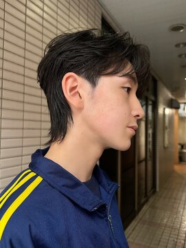 パーク(PAAQ) ショートウルフ /韓国ウルフ /毛流れパーマ