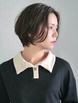 インセプション 銀座(INCEPTION)&nbsp;丸みショート・ボブ/丸顔/前髪あり/絶壁解消/40代/30代/長め