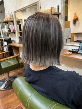 ブランチ(branch)の写真/〈バレイヤージュ/ダブルカラー/白髪ぼかしハイライト〉"なりたいスタイル"に合わせてデザインをご提案！