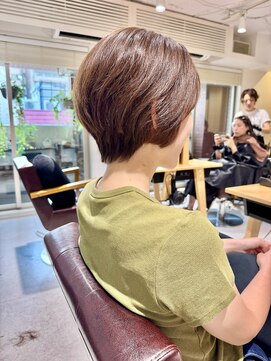 アーティクル(Article) 【Article二子玉川】30代40代50代大人可愛いひし形ショートボブ