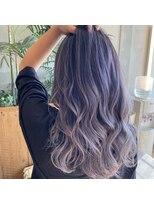 エコモ ヘアー(E Komo hair)&nbsp;バレイヤージュ/ホワイトグレージュ