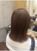 ツヤ髪外はねボブ