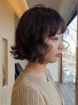 ビュートリアム 鎌倉小町(BEAUTRIUM) 動きのあるボブスタイル/BEAUTRIUM鎌倉小町/カギワダ
