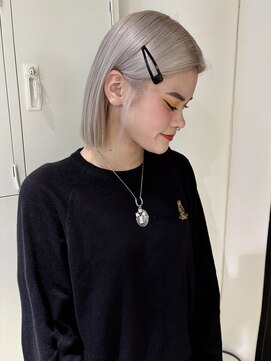 ペレ アネックス 大阪梅田茶屋町店(PELE ANNEX) ミディアムヘア/暗めカラー/グランマッシュ/梅田